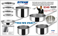 Sitram Cookware Special Offer
